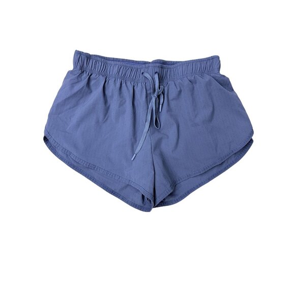 Slate Blue Gray Running Shorts W/ Liner M 95% Polyester 5% Spandex - Picture 1 of 4